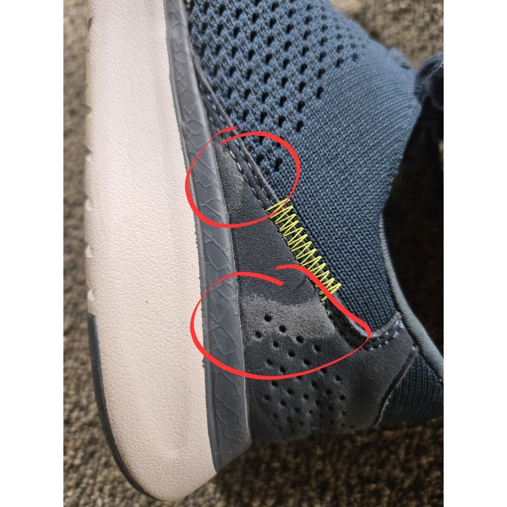 Kizik Hands-Free Lima Blue Mesh Walking Shoes Women's 6 /  M7.5 - Picture 9 of 11